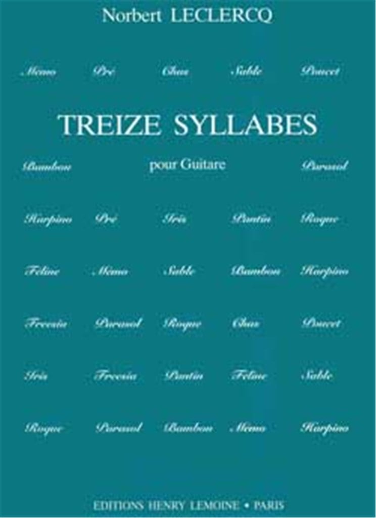 Syllabes (13)